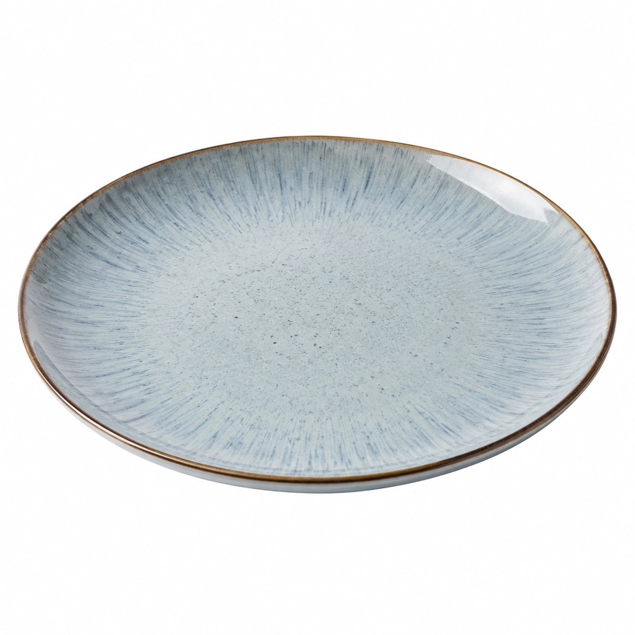 Eleganter Blauer Teller 28cm