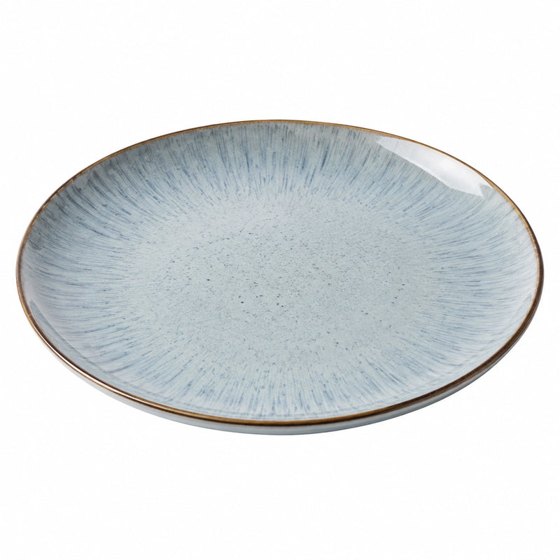 Eleganter Blauer Teller 28cm